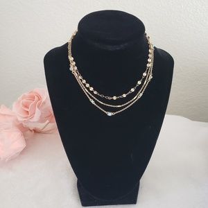 Gold 3 Layer Chocker